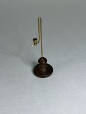 Candelabro En Miniatura Odoria Escala 1/12 | 5 Brazos Dorado | Decoración Para Casa De Muñecas | Tamaño 6.5x4x2.4 Cm | Ideal Para Interiores Vintage Y Clásicos