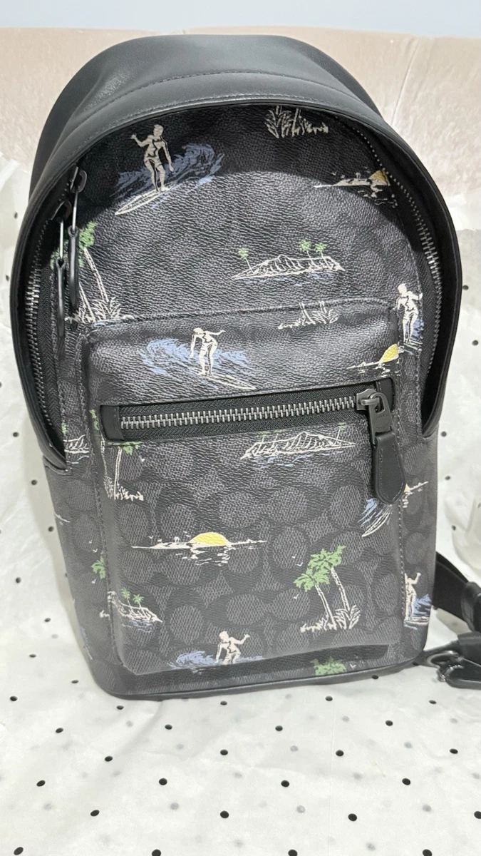 Coach Backpack Gray Bags for Men for sale - eBay