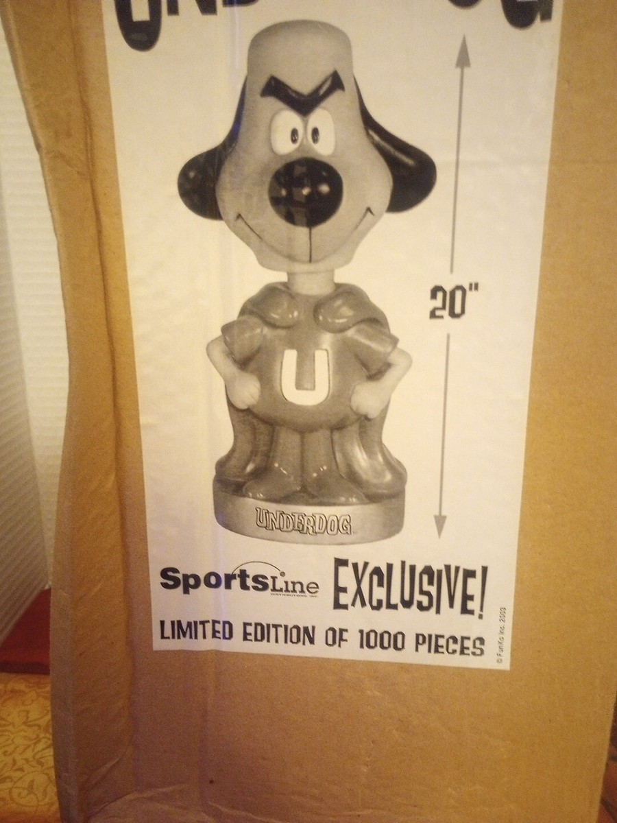 【FUNKO Wacky Wobbler】Big sized UNDER DOG RETIRED and VERY RARE 20in.FUNKO UNDERDOG WACKY WOBBLER 1999