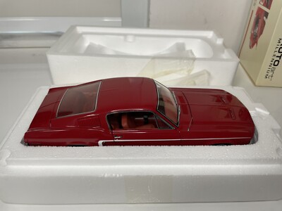 1968 Ford Mustang GT in Red by AUTOart Millennium 1 18 Scale