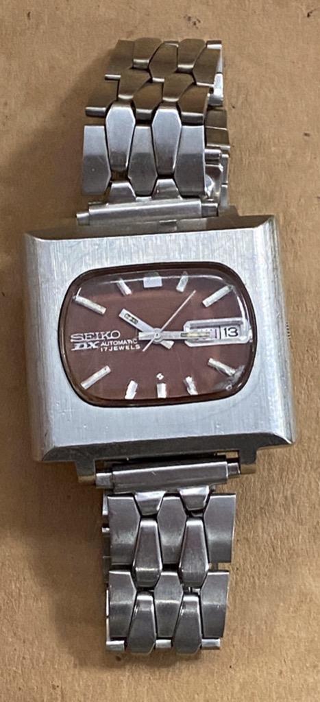 VINTAGE SEIKO DX DAY-DATE 6160-5427 STAINLESS STEEL 37mm