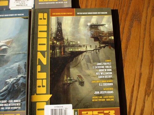 Interzone Magazine - 5 Issues: # 250, 251, 253, 256, and 257. NEW - Picture 4 of 7