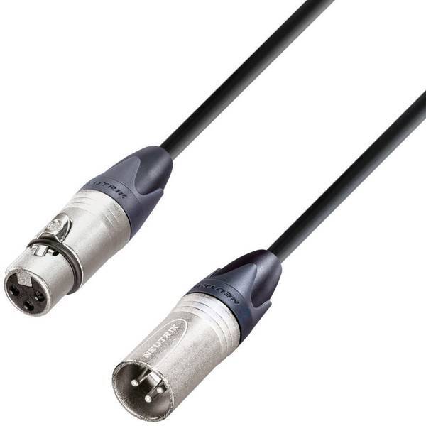 AH Cables KM3FMBLK  XLR Cavo di collegamento   [1x Presa XLR - 1x Spina XLR] 3.0