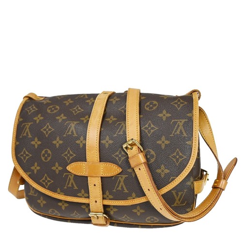 Authentic LOUIS VUITTON SINCE1854 Neo Saumur MM M57488 Shoulder