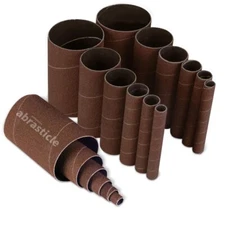 18 Pack Spindle Sander Sleeves Sanding Sleeves for Oscillating Sander 150 Gri...