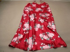 Thalia Sodi Size M Womens Multicolor Satin Lace Unlined Wireless Pull On Slip 7J