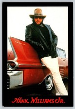 Hank Williams Jr.   Nashville  Tennessee  Postcard