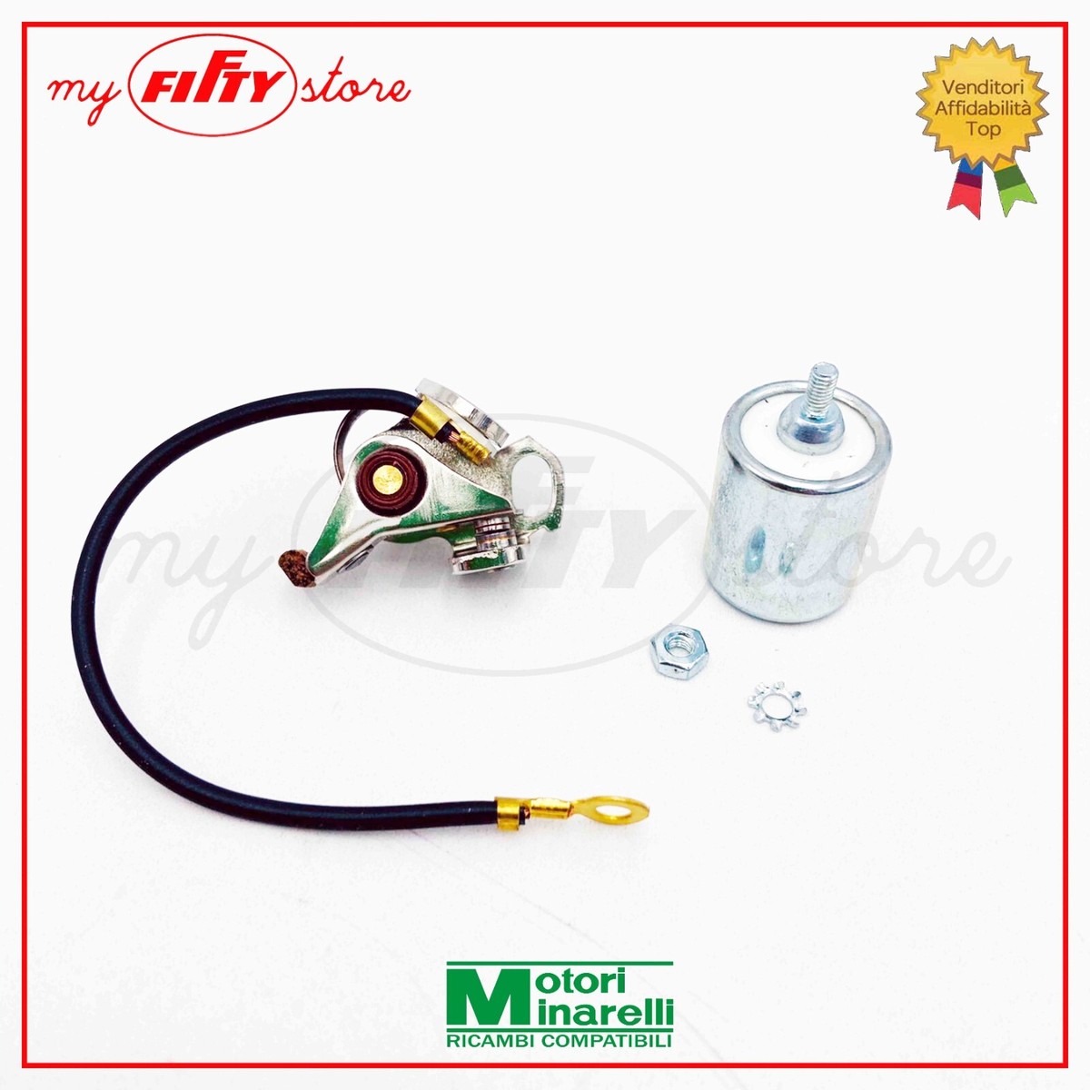 Kit Accensione Punto E Condensatore Per Tosaerba Toro - Compatibile Con 55002, 38252, 38250 E Altri