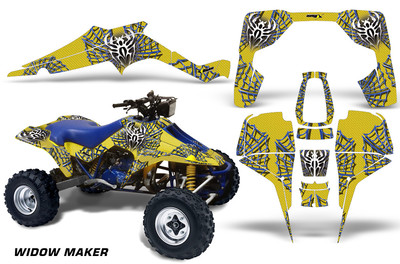 Atv Graphics Aufkleber Sticker für Suzuki LT500R Quadzilla 1987-1990 Widow U