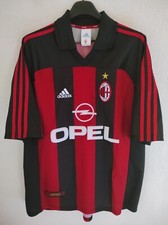 AC MILAN 2000-2002 Opel camiseta shirt trikot maillot maglia XL
