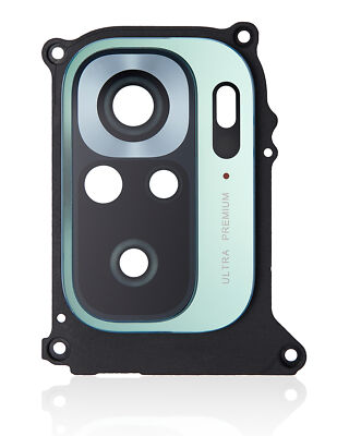 Back Camera Lens With Bracket/Bezel Compatible For Xiaomi Redmi Note 10S Green
