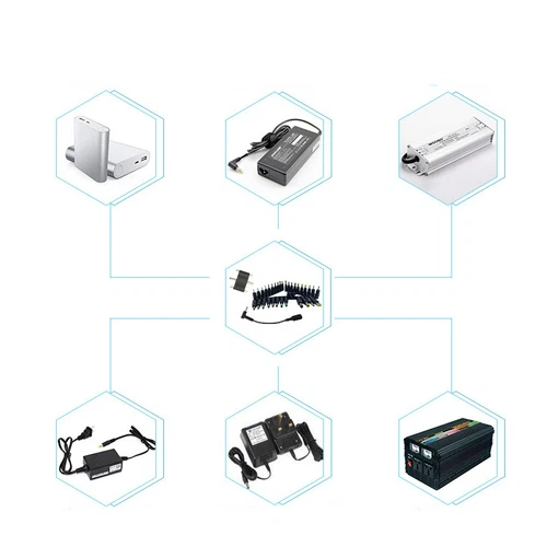 34Stück Universal-Notebook Laptop Adapter Netzteil Ladegerät DC Konverter Satz - Picture 14 of 15