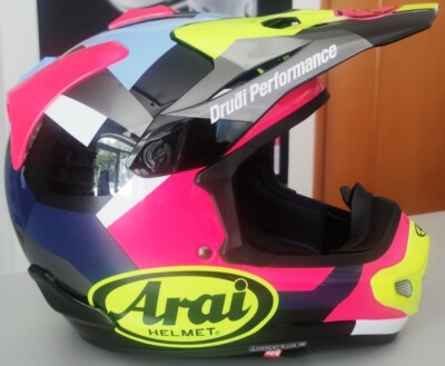 アライMX NEW Arai MX-V EVO Block Pink size M | eBay