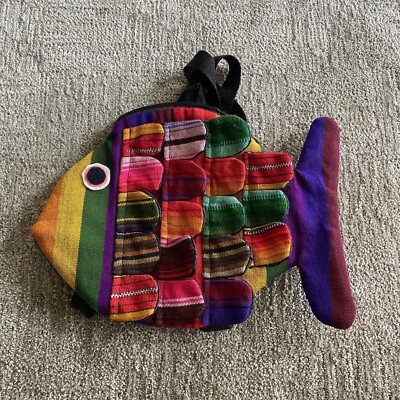 Stylish Guatemalan Backpack Hacienda Backpack is Handmade by Women in Guatemala  main image 3