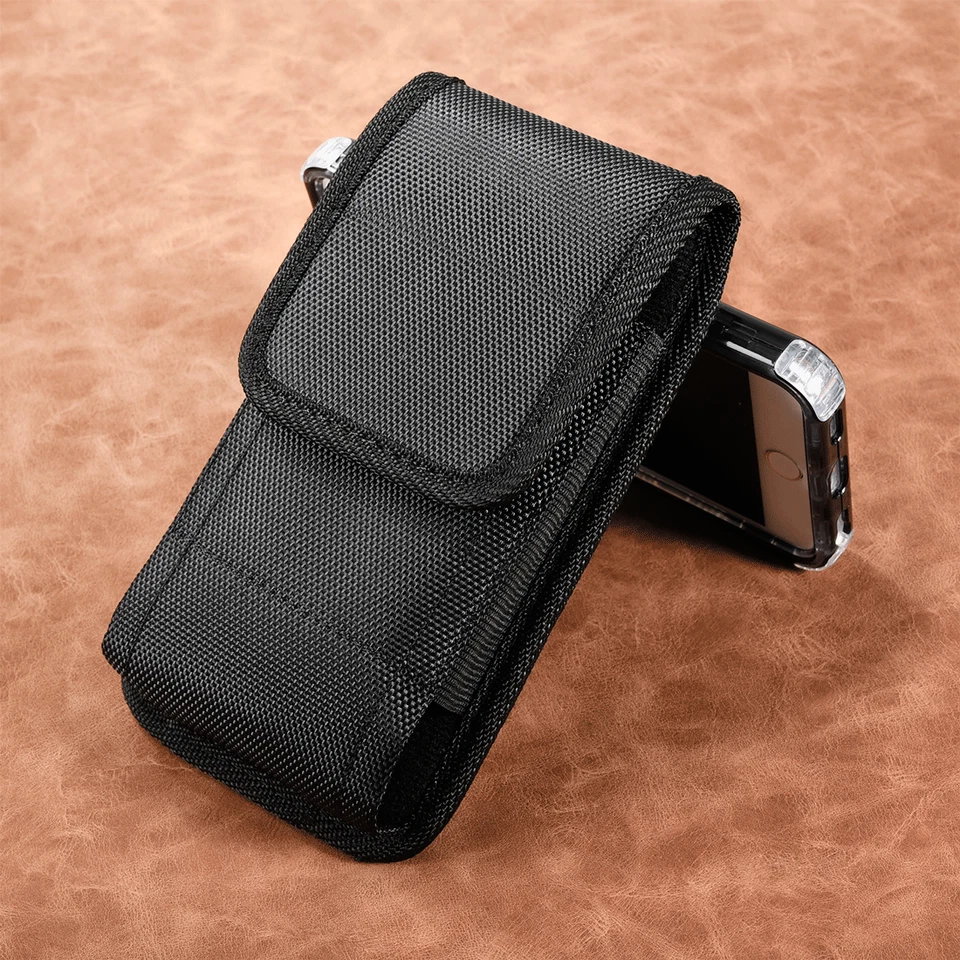 Funda con clip para cinturón de teléfono celular para Samsung Galaxy S20 S10 S9 S8 Plus Note 10+ Foto 2 de 4