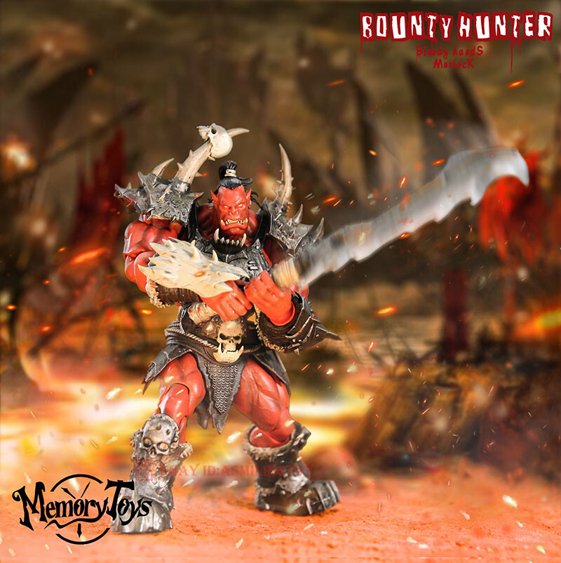 Memory Bounty Hunter Bloody Hands Morlock 8'' Figure In Stock | eBay