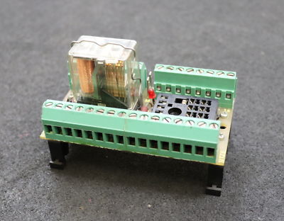 Lütze Lütze electronic card RPS-2K/4Wa with Siemens relay V23154 used