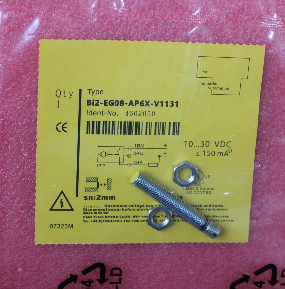 1pcs For Turck BI2-EG08-AP6X-V1131 Inductive Proximity Switch Sensor 10-30VDC