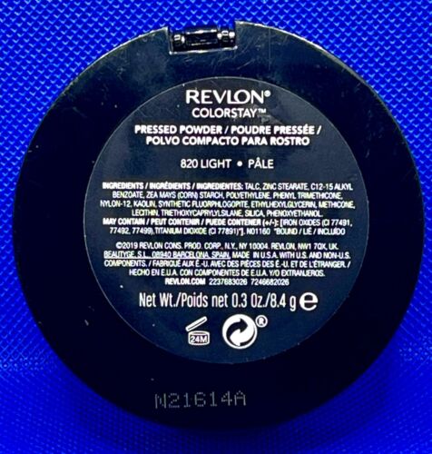 Revlon ColorStay 16hr Face Powder Medium-Full Coverage Oil Free 820 Light 0.3 Oz - Picture 2 of 2