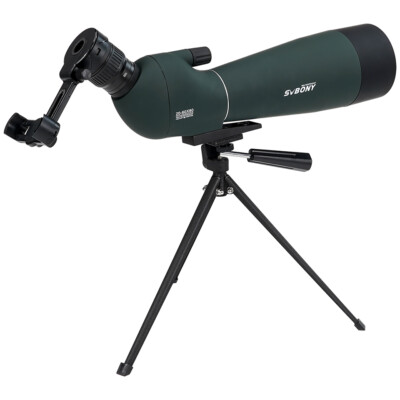 SVBONY SV28PLUS 20-60x80 Spotting Scope 23mm Eyepiece for Wildlife Watching