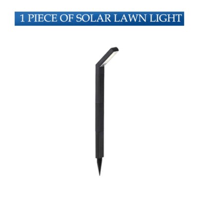 Solar LED Lawn Light - Waterproof ABS landscape light, 8-12H battery life