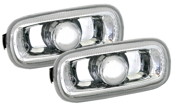 2 répétiteurs latéraux cristal pour Audi A4 B6 8E Berline 3.0 v6