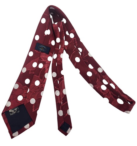 Corbata marrón lunares para hombre Columbus Adventure Team - Imagen 3 de 5