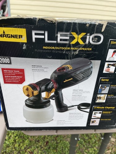 wagner flexio 2000 hvlp paint sprayer 
