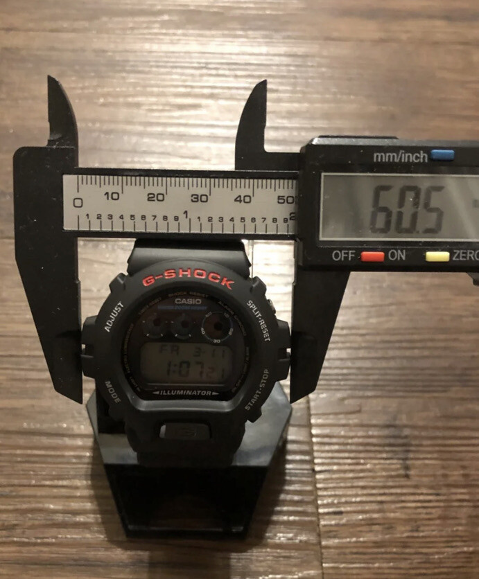 Vintage 1990's Casio G-Shock DW-6900 w/new Bezel And Bands | eBay