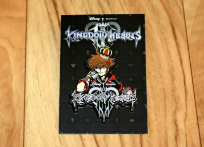 Kingdom Hearts III 3 Sora Rare Collectible Anstecker Pin Badge Xbox One PS4
