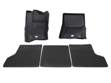 LAND ROVER VPLLE0049 SET TAPPETINI GOMMA CON BORDI RIALZATI PER DEFENDER 90