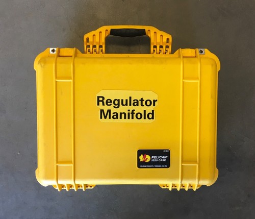 Western Enterprises RS-2-5 Regulator CGA 346 Air Single Stage Pelican 1520 Case - Picture 5 of 9