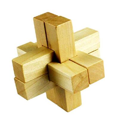 MINGZE Rompicapo in Legno, Giochi di Logica di Legno per Adulti