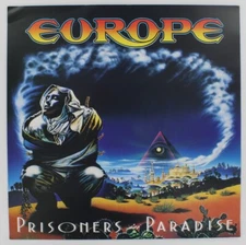 Europe Band 1991 Original US Tour Promo Display Poster Joey Tempest Rock 