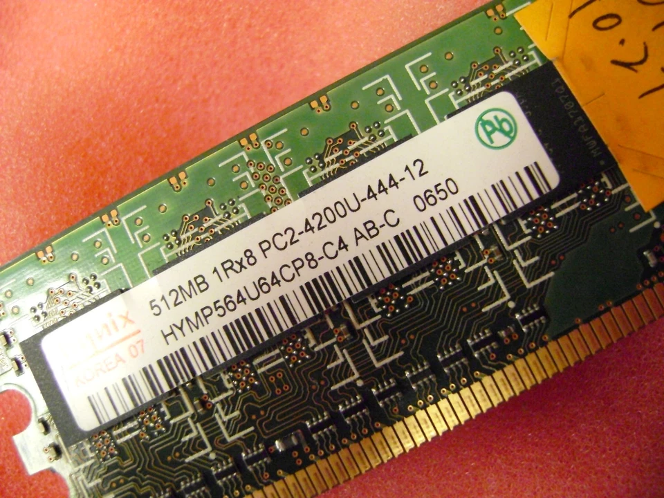 Hynix 512MB HYMP564U64CP8-C4 AB-C * DDR2 PC2-4200 533Mhz Desktop Memory RAM - Image 2 of 4