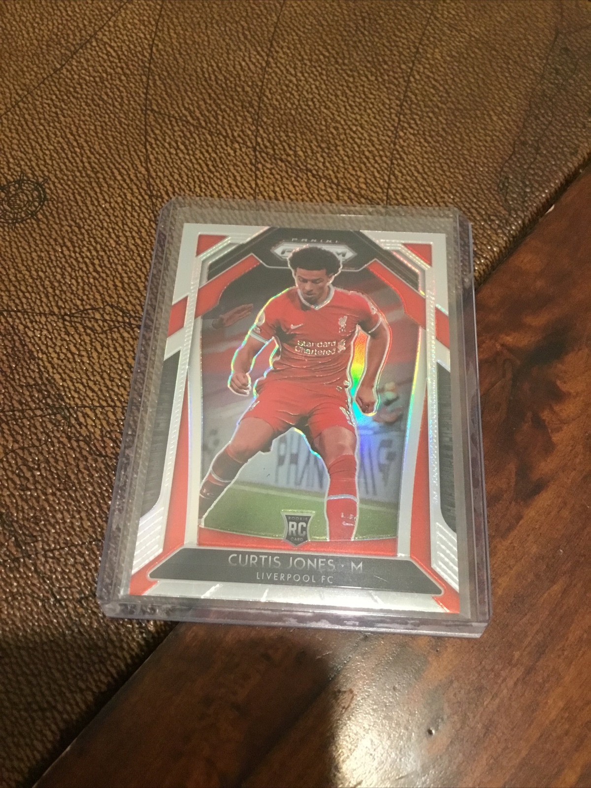 2020-21 Panini Prizm Premier League Curtis Jones Silver RC