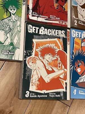 Anime Manga Books Get Backers Book 3 and 4 Softcover 