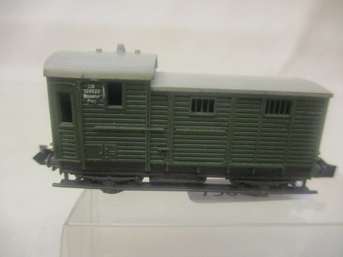x-79808	Minitrix Spur N Gepäckwagen DB 120520 mit leichte Gebrauchsspuren | Zustand: Gebraucht