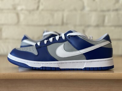Nike Dunk Low Retro ID By You Blue White Grey Shoes Women 13  display picture 2