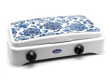 Parker Fornello 2 Fuochi Gas Metano / Gpl MOD 5326 MEDITERRANEO MADE IN ITALY