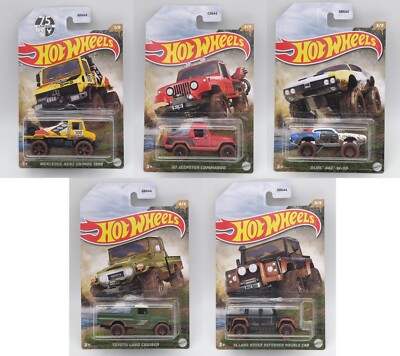 Hot Wheels 2022 - Mud Runners Series - 5 zum Auswählen