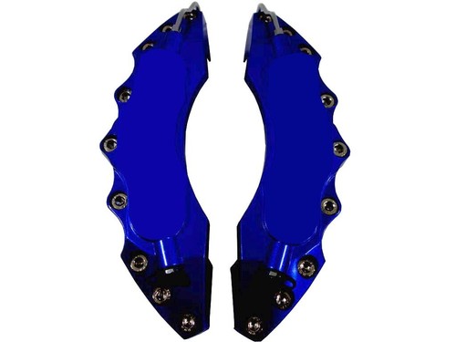 4PCS X DARK BLUE BRAKE CALIPER COVER FOR MERCEDES 4MATIC A B C E GL GLA GLE CLK - Picture 10 of 14