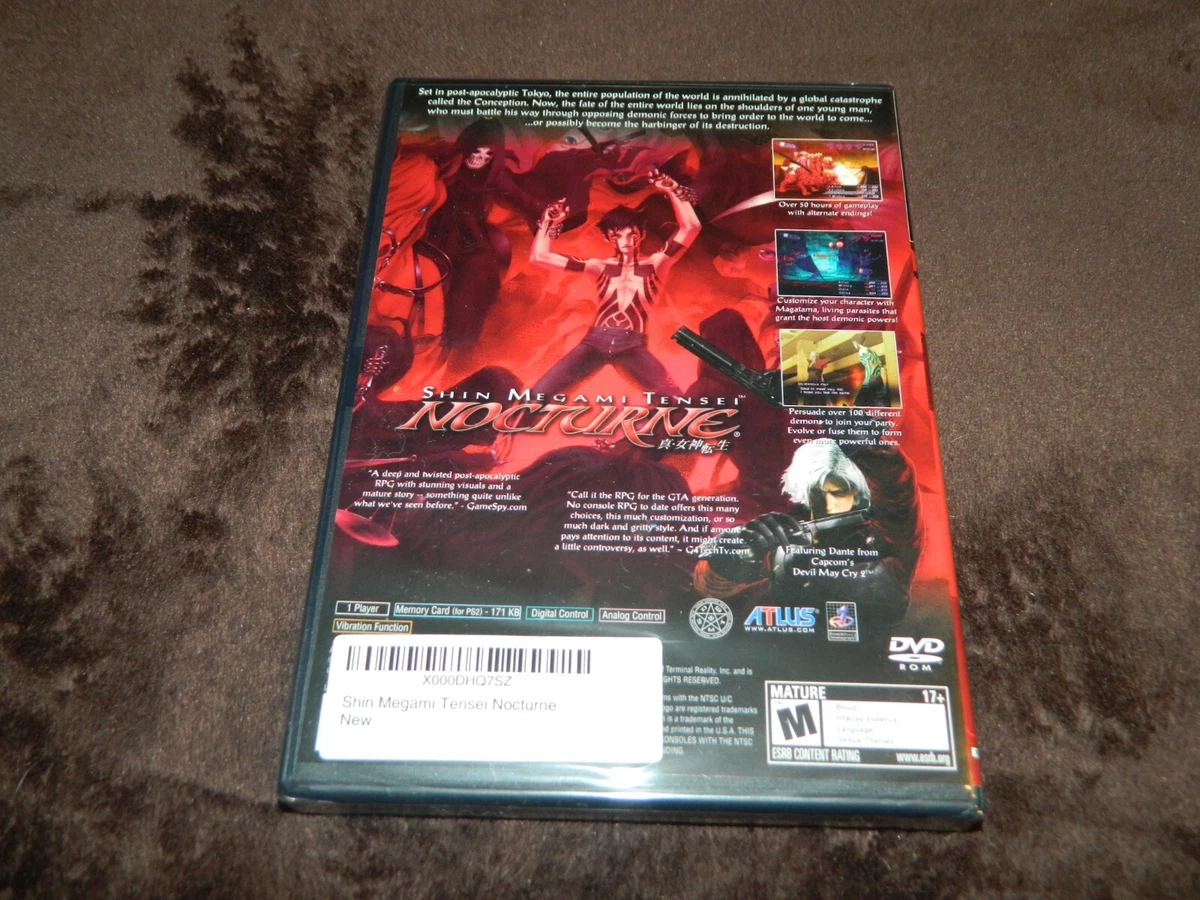 Shin Megami Tensei: Nocturne (Sony PlayStation 2, 2004) for sale online