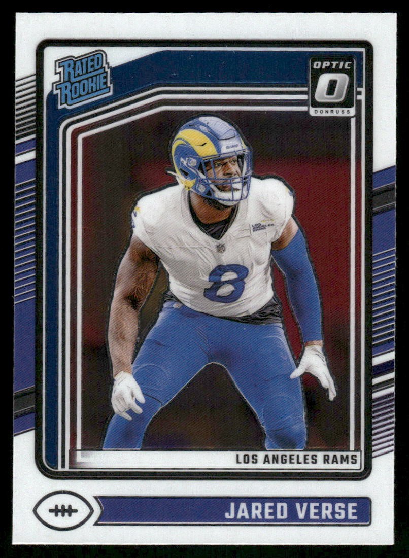 2024 Donruss Optic #242 Jared Verse Rookie Los Angeles Rams