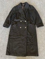 Donnybrook Womens Wool Trench Coat Peacoat Size 14 VTG Old Money Clean Girl