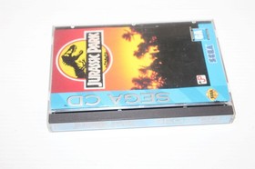 Jurassic Park (Sega CD Game, 1993) Vintage Game Complete w/ Case & Foam