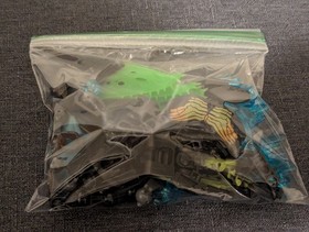 100% complete Lego Hero Factory set 44026 Crystal Beast vs Bulk