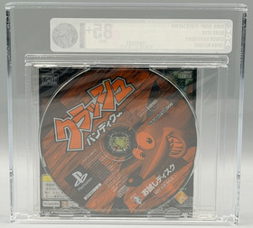 Crash Banicoot Sony PlayStation PS1 JP Release Demo Disc Sealed VGA 85+ Graded