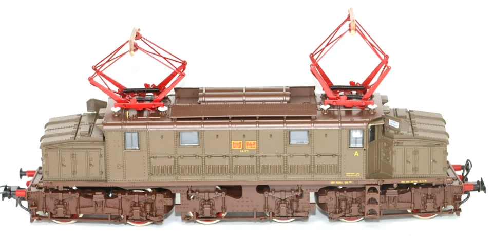 ROCO 04187A, E-Lok E626 der FS, braun, H0- 2-Leiter DC, gebraucht, Okt. - Bild 3 von 4