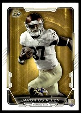 2015 Bowman Rookies #60 Javorius Allen - Baltimore Ravens - Rookie